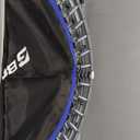BCAN 40 Foldable Mini Trampoline Max Load 330lbs/440lbs, Fitness Rebounder with Adjustable Foam Handle, Exercise Trampoline for Adults Indoor/Garden Workout