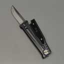 HUAAO EDC Pocket Knife, 3.15 Inch D2 Steel Blade, T6 Aluminium Inlay G10 Handle, Outdoor Camping Folding Knife with PocketClip, Cool EDC Pocket Knife for Men