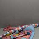 dearlomum Baby Play Mat Gym, Funny Play Piano Tummy Time Activity Mat with 5 Infant Sensory Toys, Music and Lights, Boy & Girl Gifts for Newborns 0 to 3 6 9 12 Months(New Pink)