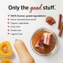 Stella & Chewy's Human-Grade Grass-Fed Beef Bone Broth for Dogs - Joint & Gut Health Liquid Food Topper with Collagen & Turmeric, 16 Fl Oz Resealable Pouch