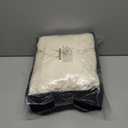 TAOCOCO Recliner Loveseat Slipcover, 6 Pieces Dual Recliner Sofa Covers for 2 Seat Dual Reclining Loveseat Couch, Stretch Soft Jacquard Pattern Furniture Protector with Elasticity (Beige White)