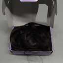 KooKaStyle Invisible Wire Hair Extensions with Transparent Headband Adjustable Size 4 Secure Clips Long Wavy Secret Wire Hairpiece 20 Inch Natural Black for Women