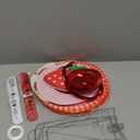 15Pcs Strawberry Paper Lanterns Decor Hanging Decorations for Berry first Birthday Party Supplies