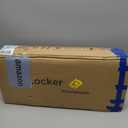 VIAGDO Wall Cabinet Bathroom Storage Cabinet Wall Mounted with Adjustable Shelves Inside, Double Door Medicine Cabinet, Utility Cabinet Organizer Over Toilet, Bamboo, 23.2''Lx8.1''Wx20.4''H