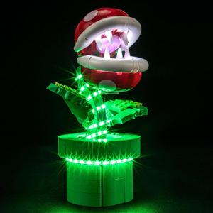BRIKSMAX Light Kit for Lego-71426 Piranha Plant -Led Lighting Compatible with Lego Super Mario Building Set- Does Not Include Lego Set