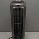 Lasko Oscillating Digital Ceramic Tower Heater for Home with Adjustable Thermostat, Timer and Remote Control, 23 Inches, 1500W, Silver, 755320