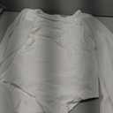 Avidlove Women Puff Long Sleeve Bodysuit Mesh Square Neck Thong Sexy Body Suits Double Lined Leotards Size XL