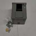 RVGUARD 50 Amp 125/250 Volt RV/EV Power Outlet Box, Enclosed Lockable Weatherproof Outdoor Electrical NEMA 14-50R Receptacle Panel, ETL Listed