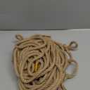 Natural Jute Rope Hemp Rope (8 mm x 165 ft) Strong Jute Twine for DIY Crafts, Cat Scratch Post, Gardening, Decorating