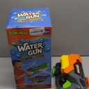 4 Pack Water Guns for Kids and Adult, Long Range 600ML Water Squirter, Colorful Super Blaster Soaker with Clear Visible Water Tank, Swimming Pool Summer Beach Outdoor Fighting Toys