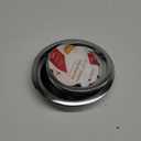 W10196405 W10196406 Stove Burner Drip Pans for Electric Stove Top-Compatible with Whirlpool Electric Range-Thickening to Prevent Bent-Set of 4 Chrome Drip Pans, Silver