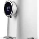 OCTAVO Water Boiler & Warmer 5 Liter, 304 Stainless Steel Water Tank, 700 Watt 6 Adjustable Water Temperature, LCD Touch Control Screen, Child Lock with Water Shortage Indicator