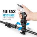 Glistco Magni Stock+ VR Stock Adapter for Meta Quest 3, 3S & Pro | Carbon Fiber, Magnetic Quick-Release Controller Mount