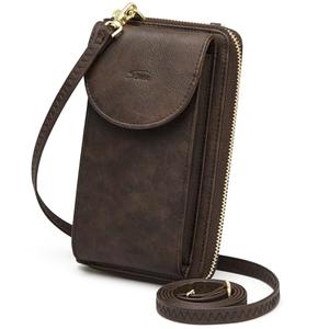 S-ZONE Small Crossbody Bags for Women Cell Phone Purse RFID Blocking Wallet Purses with Credit Card Slots