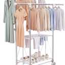 Clothes Drying Rack Foldable，Height & Length Adjustable Drying Rack