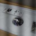 72 Inch Large Ceiling Fans with Lights and Remote, Indoor/Outdoor Black Modern Industrial Ceiling Fan with light for Living Room Patios Porch, Reversible Quiet Motor, 8 Dual Finish Blades