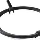 Wok Ring, Wok Support Ring Gas Stove Parts Compatible with GE Stove Cast Iron Burner Grate Stand W10216179 Whirlpool Kitchenaid Samsung Bosch Jenn Air Kitchen 7 Inch Stove Accessories