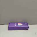 Christmas Advent Candles Set, 6 Purple and 2 Pink Taper Candles, 10" Unscented Candlestick for Seasonal Celebrations