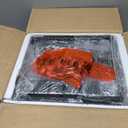 Huuger Nightstand Set of 2, Night Stand with Fabric Drawer, Mesh Shelf, Side Table with Storage, Fabric Drawer Dresser, Open Shelf, Metal Frame, Bedroom, Rustic Brown