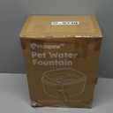 Dog Water Fountain for Large Dogs, 2.1Gal/8L Dog Water Bowl Dispenser, No Spill Automatic Pet Water Fountain for Dogs Cats Multiple Pets with Ultra Quiet Pump, 3 Filter Replacement, Black