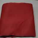 RYB HOME Short Curtains Blackout - Small Window Decor Privacy Thermal Insulated Drapes for Baby Bathroom Basement, W52 x L36, Burgundy Red, Set of 2