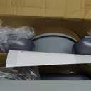 Bedside Commode for Seniors, FSA/HSA Eligible Bedside Toilet with Adjustable Width and Height, 400 LBS Weight Capacity, 16.5 Inch Extra Large Soft Seat Plate