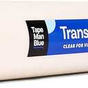 Transfer Tape for Vinyl, 24 inch x 200 feet, Clear Film with Medium-High Tack Adhesive. American-Made Application Tape for Vinyl Graphics