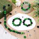 2 x Janinka 100 Pcs Princess and Witch Wooden Beads16mm Large Wooden Beads for Crafts Fairy Wand Crown Hat Broom Spacer Loose Bead with Hole for DIY Crafts Home Party Festival Decoration(Witch)