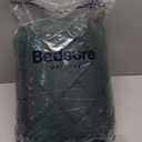 Bedsure Queen Comforter Set - Forest Green Comforter, Boho Tufted Shabby Chic Bedding for Kids, 3 Pieces Vintage Farmhouse Bed Set for All Seasons, Fluffy Soft Bedding with 2 Pillow Shams