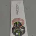 Smart Watch for Men Women Fitness: Waterproof Make Answer Call Smart Watches for Men Running Smartwatch for Android/iPhone Samsung Compatible Digital Mens Watches Activity Pedometer Heart Rate Monitor (Black)