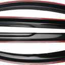 Tape-On Side Window Vent Visor Window Wind Deflector Compatible with 2019 2020 2021 2022 2023 Hyundai Santa Fe Accessories 4pcs，Window Rain Deflectors Window Visors for Cars 1922SDF