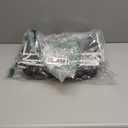 Over Door Wrapping Paper Organizer Storage with 3 Removable Drawers & Side Pockets  Dual Use Design with Elastic Straps  Christmas Gift Wrap Storage for Ribbons, Bows, Ornament and Other Tools (Grey)