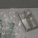 Manalete Drawer Organizers Set of 15, 4 Sizes Clear Plastic Drawer Organizers and Storage Bins for Kitchen, Bathroom, Office, Dresser Desk Drawer Organizer Tray for Jewelry, Makeup, Junk, Gadgets