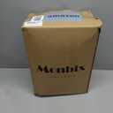 Monbix Full Size Comforter Set, Dark Red Bedding Comforter for Full Size Bed Set Reversible, Bedding Sets Full 7 Pieces, Cationic Dyeing Bed in a Bag with Comforter, Sheets, Pillowcases & Shams