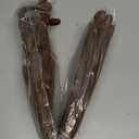 Zhengmy 24 Pcs 20'' 25'' 30'' Christmas Velvet Garland Ties Christmas Decorative Twist Ties for Banister Reusable and Flexible Wreath Twist for Xmas Home Decorations Holiday Craft Wrapping (Brown)