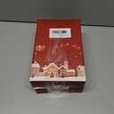 2 x Artscope Christmas Oh Holy Night Merry Bright Jesus Wreath Throw Pillow Covers 18x18 Inch Set of 4, Winter Hoilday Christmas Decoration Pillow Cases for Home Sofa Couch Decor-Grey