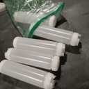 Set of 6 Inverted Condiment Squeeze Bottles 16 oz Upgraded Design with Added Sealing Gaskets, Self-Closing Valve, Easy-to-Fill Clear Bottles for Sauces, Dressings, Ketchup, Mustard for Everyday Use