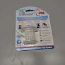 TubShroom Tub Drain Hair Catcher Strainer, White  Drain Protector and Hair Catcher for Bathroom Drains, Fits 1.5  1.75 Bathtub and Shower Tub Drains