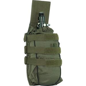 Valken Paintball Universal Tank Vest Pouch (One Size, Olive)
