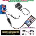 RampCrab Steering Servo 11.5KG for TRX4M (Steel Gear, Water Proof),with Servo Mount Bracket and Servo Horn for TRX4M RC Crawler Car, 1/18 Upgrades Parts for TRX4M Bronco, Defender, K10 (Red Horn) (purple)