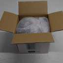 FOCUSLINE 100 Count Clear Plastic Plates 7 Inch, Disposable Salad Dessert Plates Heavy Duty- Premium Clear Hard Plastic for Weddings, Parties and Events