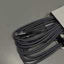 sweguard USB Type C Charger Cable [3-Pack,10ft+6.6ft+3.3ft] iPhone 15 Charger Nylon Braided Cord for iPhone 15 Pro Max Samsung Galaxy S23 S22 S21 S20 S10 S9 Note 20 10 Flip A53 A54 Pixel LG Moto PS5 (Grey)