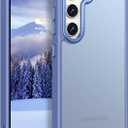 Rayboen for Samsung Galaxy S23 Plus Case, Translucent Frosted Skin Feel Anti-Scratch Hard PC Back Soft Silicone Edge, Slim Fit Shockproof Protective Phone Cover for Samsung S23+ Plus, Matte LightBlue