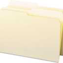 Smead File Folder, 1/2-Cut Tab, Assorted Positions, Legal Size, Manila, 100 per Box (15320)