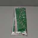 5 Pack - 10 Plastic Flag Designs per Banner Mexican Paper Papel Picado Cinco de Mayo Dia De Los Muertos Decor Day of the Dead Banner. 82 Ft Long "Tri Color" Garland. Green White and Red Vibrant