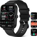 Fitness Trackers Watch with 24/7 Heart Rate Monitor, Activity Tracker with Pedometer, Calorie & Step Counter, Sleep Monitor - IP68 Waterproof Smart Watches for Women Men, Android & iPhone