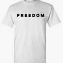 American Patriotic Freedom Unisex T-Shirt Inspired by Charlie Graphic Logo Tee 1st Amendment Free Speech Casual Patriot XL