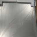 28x32 Silver Bathroom Mirror for Wall, Brushed Metal Framed Bathroom Vanity Mirror, Modern Rounded Corner Rectangle Mirror, Anti-Rust (Horizontal/Vertical)