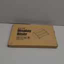 KLM 3-Tier Spice Rack, 13.8 Inch Wood Step Shelf Countertop Spice Storage Holder, Kitchen Pantry Cabinet Organizer Cupboard for Spice Bottles, Jars, Seasonings, Baking Supplies,Bathroom Organizer