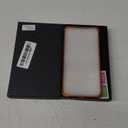 for iPhone 17 Pro Max Bumper Case Metal, No Back Design Compatible with MagSafe, Aluminum Alloy + TPU Bumper Frame Slim Fit Excellent Heat Dissipation 4 Corner Raised Shockproof (Orange)